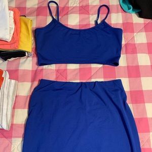 Blue 2 piece set